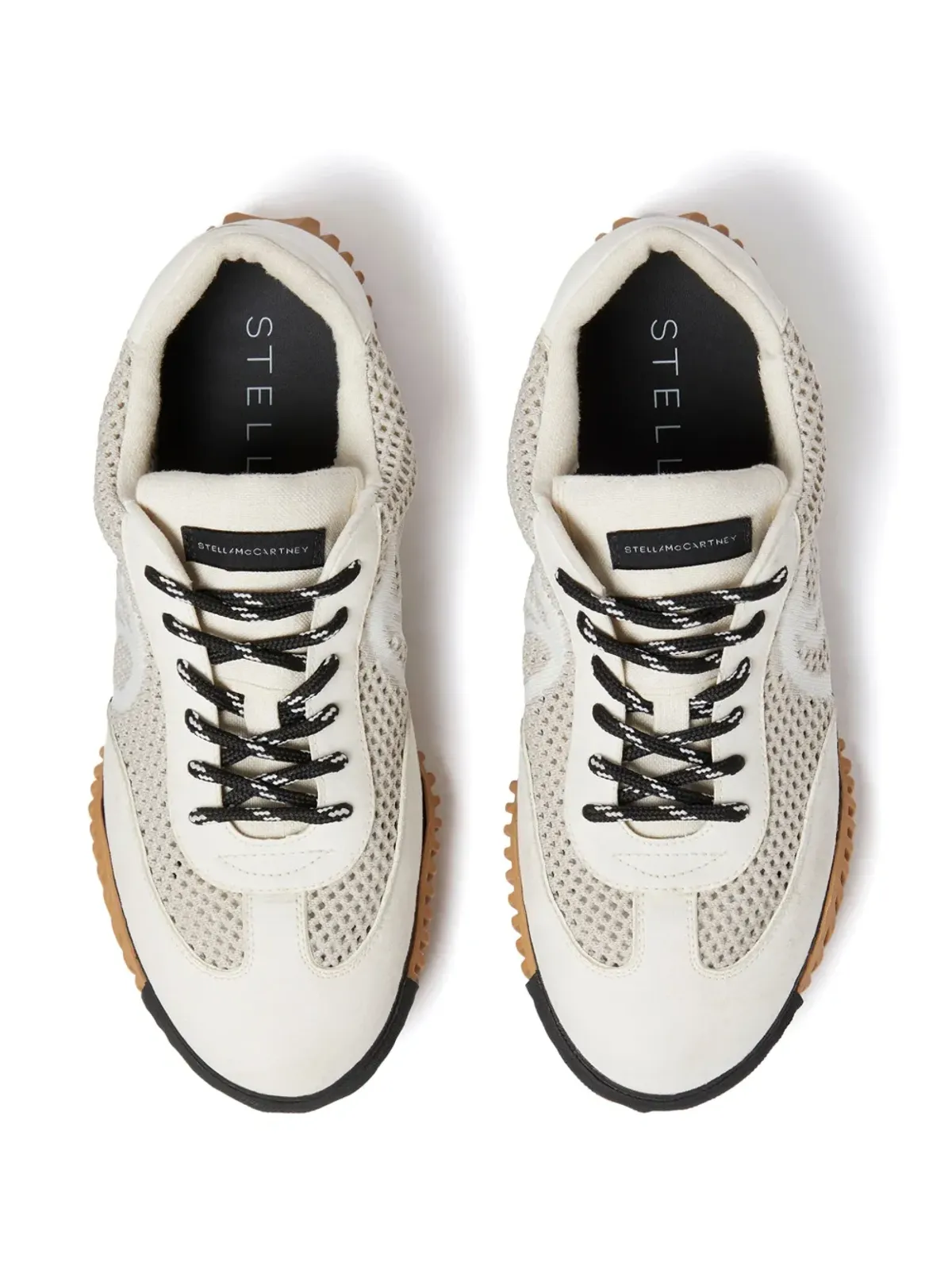 Stella McCartney S-Wave メッシュスニーカー ホワイト - 画像4