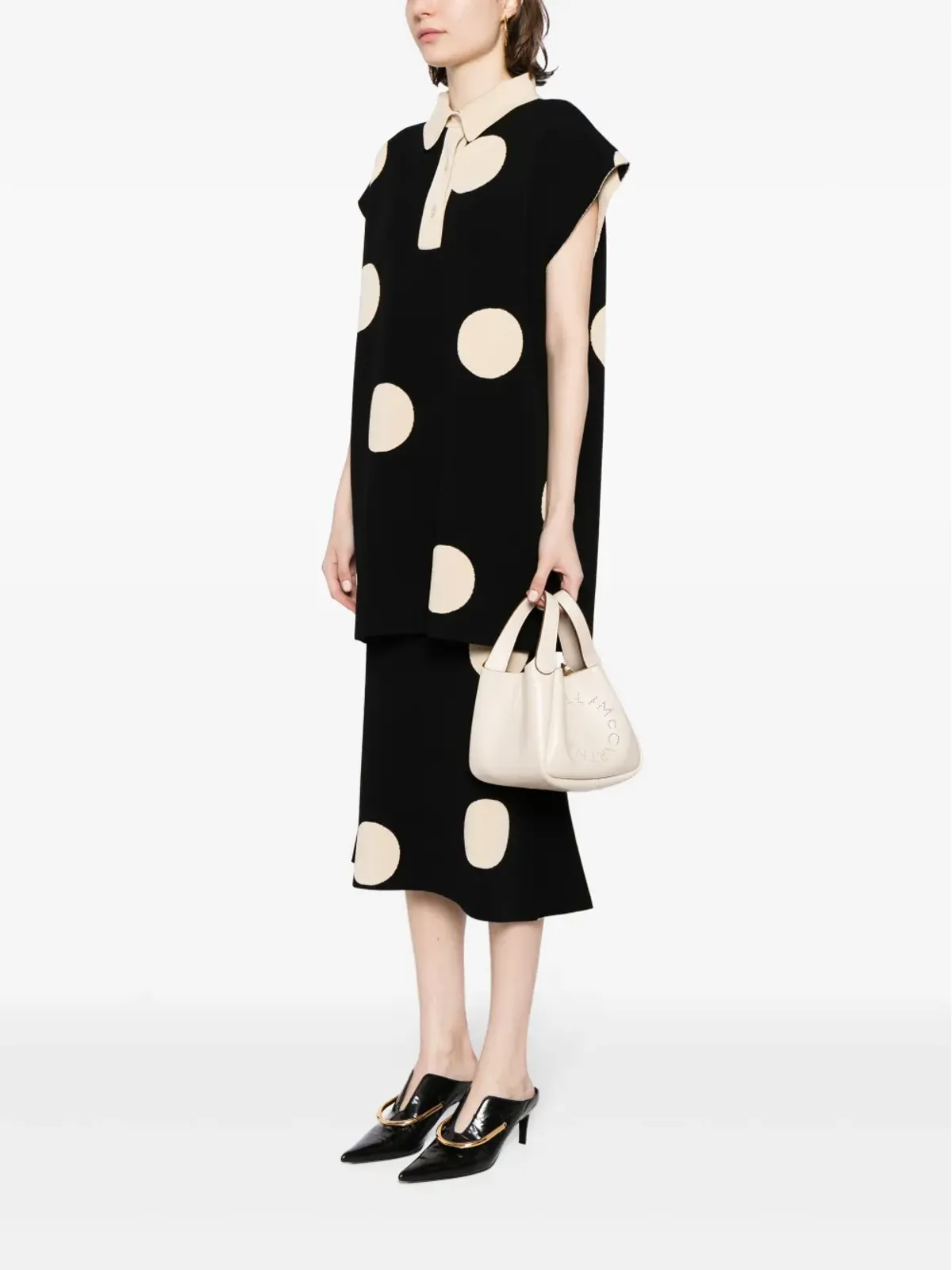 Stella McCartney パンチングロゴ入りトートバッグ - 画像2