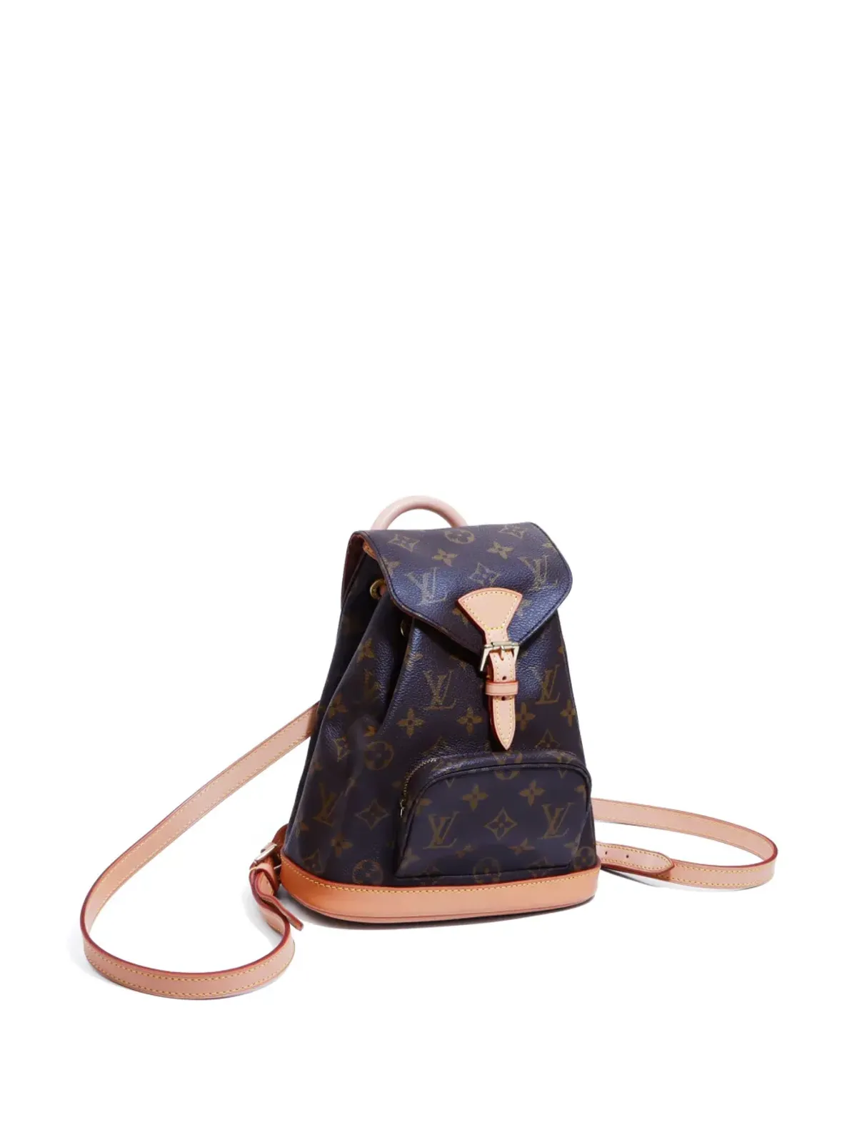 Louis Vuitton Pre-Owned ミニ Montsouris バックパック - ブラウン - 画像3