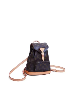 Louis Vuitton Pre-Owned ミニ Montsouris バックパック - ブラウン - サムネイル3
