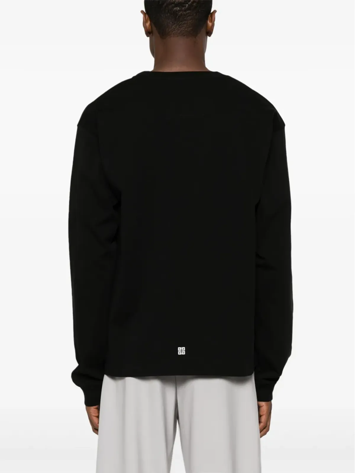 Givenchy 4G Stars コットン Tシャツ - ブラック - 画像4