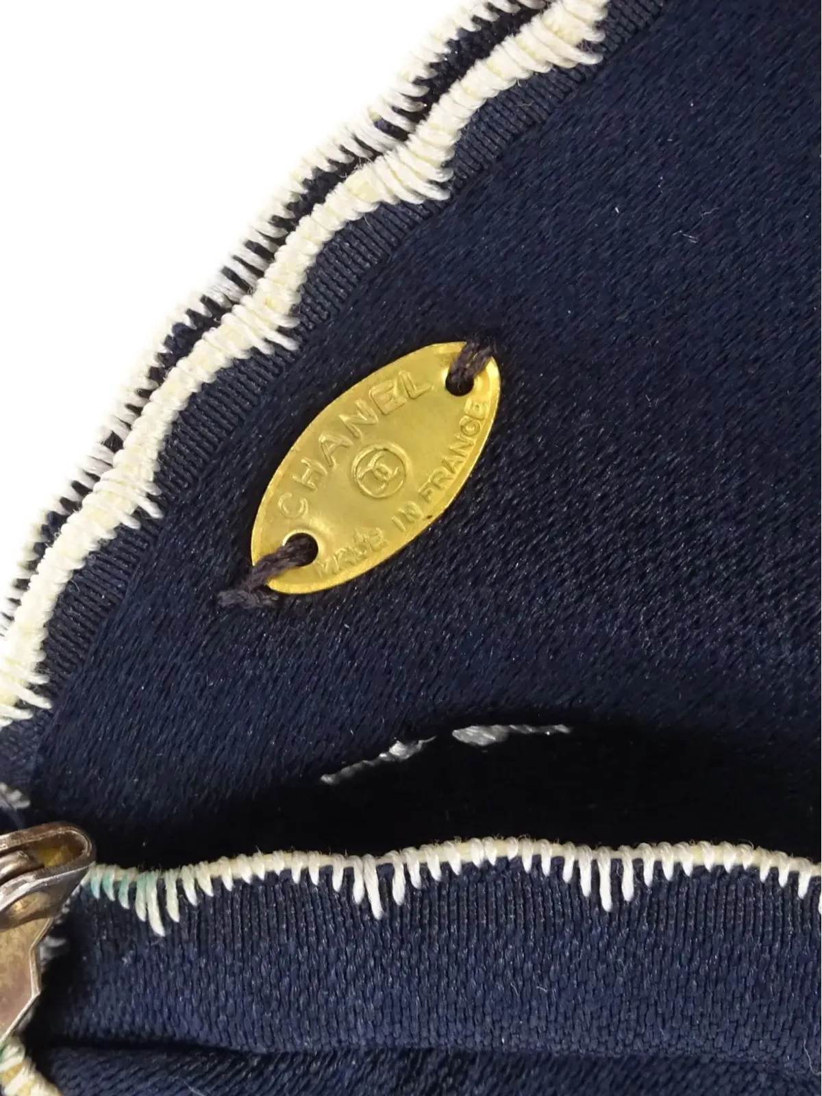 CHANEL ビンテージ 1990-2000年代 リボンモチーフのブローチ - ブルー - 画像2