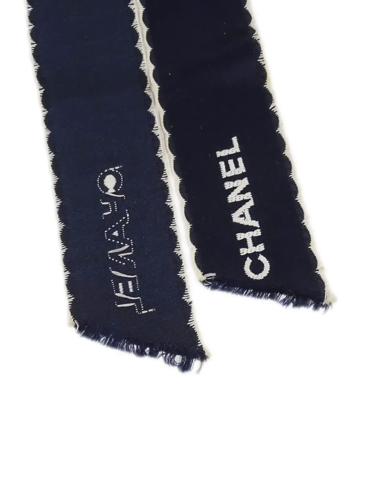 CHANEL ビンテージ 1990-2000年代 リボンモチーフのブローチ - ブルー - 画像4