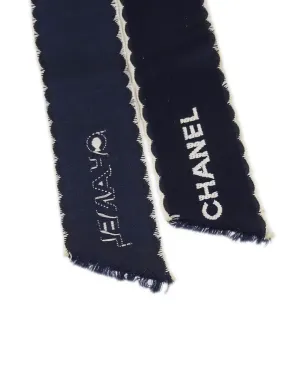 CHANEL ビンテージ 1990-2000年代 リボンモチーフのブローチ - ブルー - サムネイル4