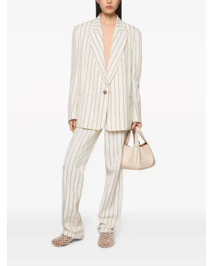 Stella McCartney ピンストライプ柄のシングルブレストブレザー - サムネイル2
