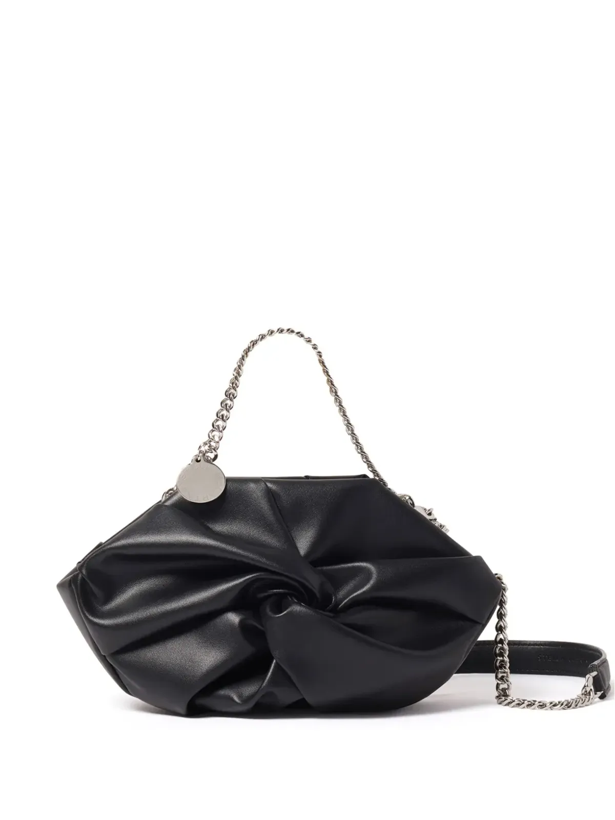 Stella McCartney ツイストディテール フェイクレザー バッグ - ブラック - 画像1