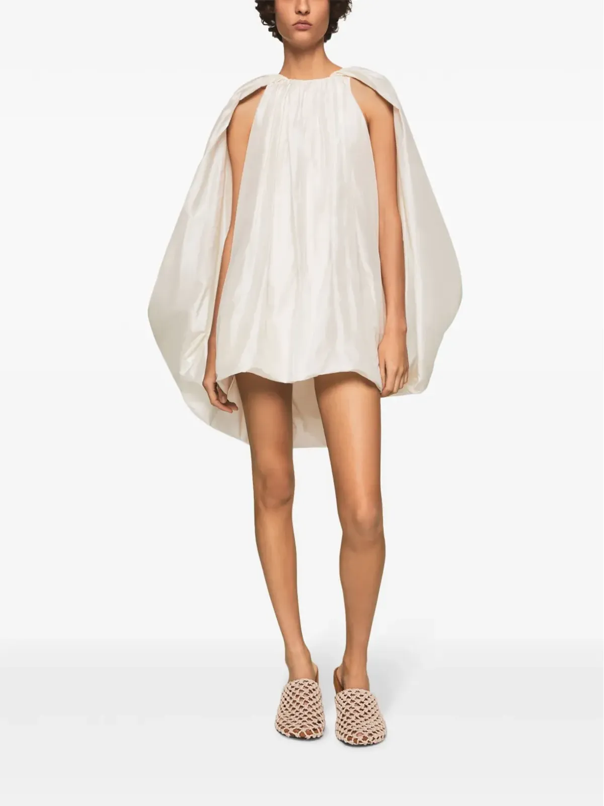 Stella McCartney バブルケープ風ミニドレス - 画像2