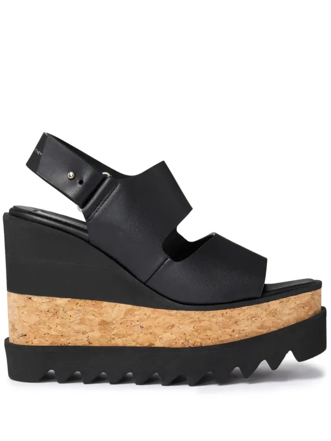 Stella McCartney Stella McCartney Sneak-Elyse ウェッジサンダルの商品画像