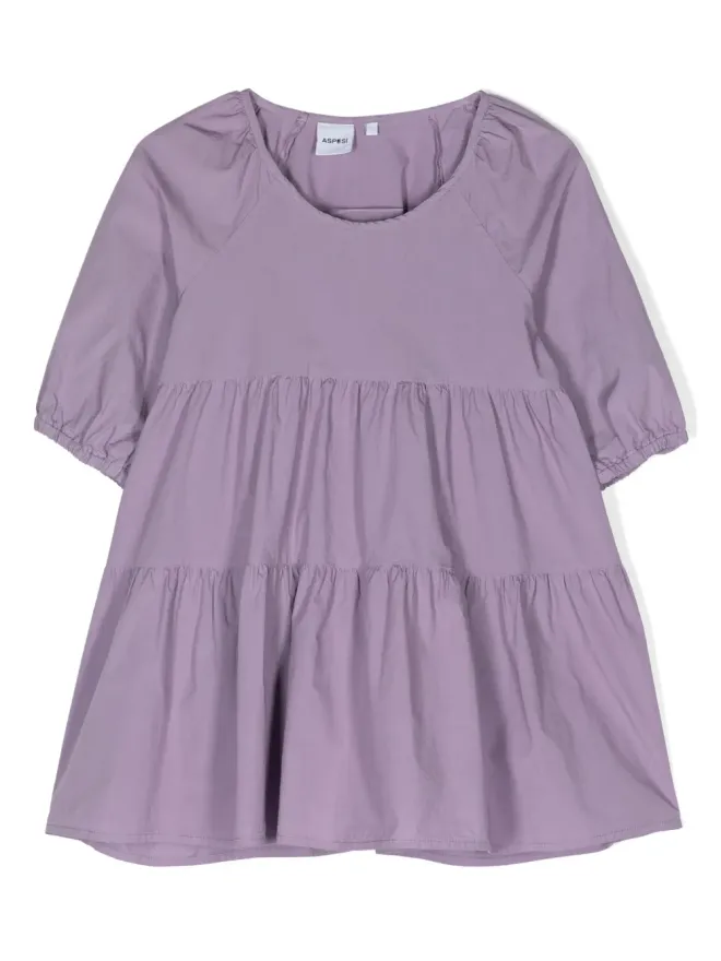 Aspesi Kids Aspesi Kids ポプリン ティアードドレスの商品画像
