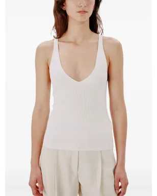 Another Tomorrow リブ編みタンクトップ - サムネイル3