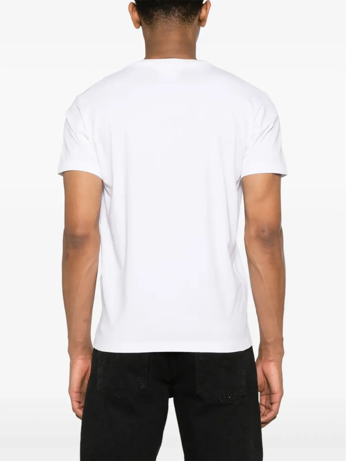 DSQUARED2 ロゴプレート付き コットン Tシャツ - ホワイト - 画像4