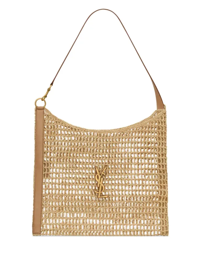 Saint Laurent Saint Laurent ラフィア編みトートバッグの商品画像