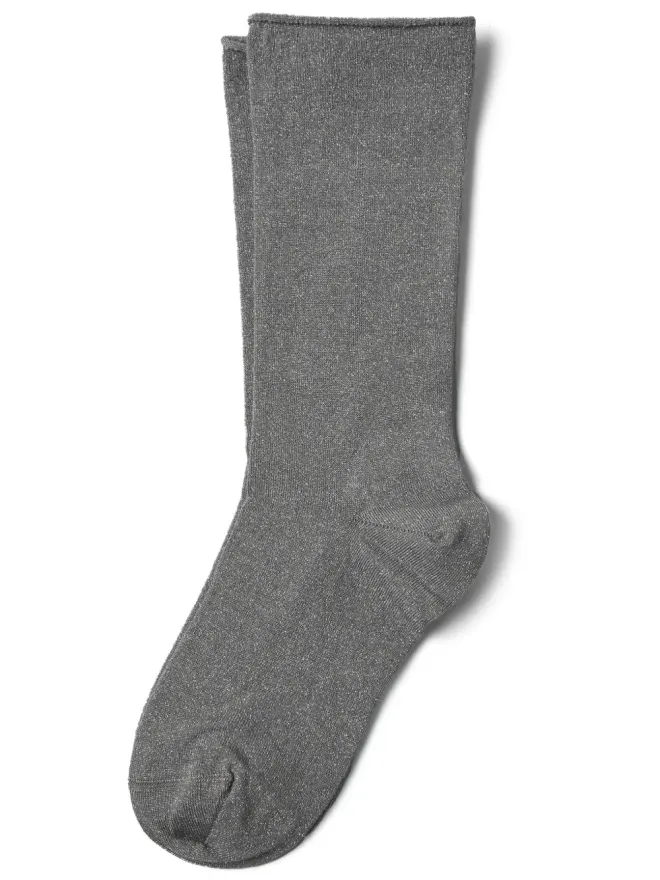 Brunello Cucinelli Brunello Cucinelli ルレックス カシミヤ混紡 ソックス - グレーの商品画像