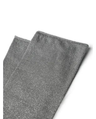 Brunello Cucinelli ルレックス カシミヤ混紡 ソックス - グレー - サムネイル3