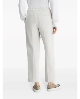 Brunello Cucinelli ストレートレッグ ギャバーディン トラウザーズ - サムネイル4