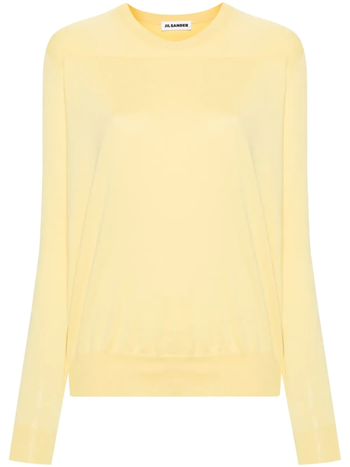 Jil Sander パネルド コットン ジャンパー - イエロー - 画像1