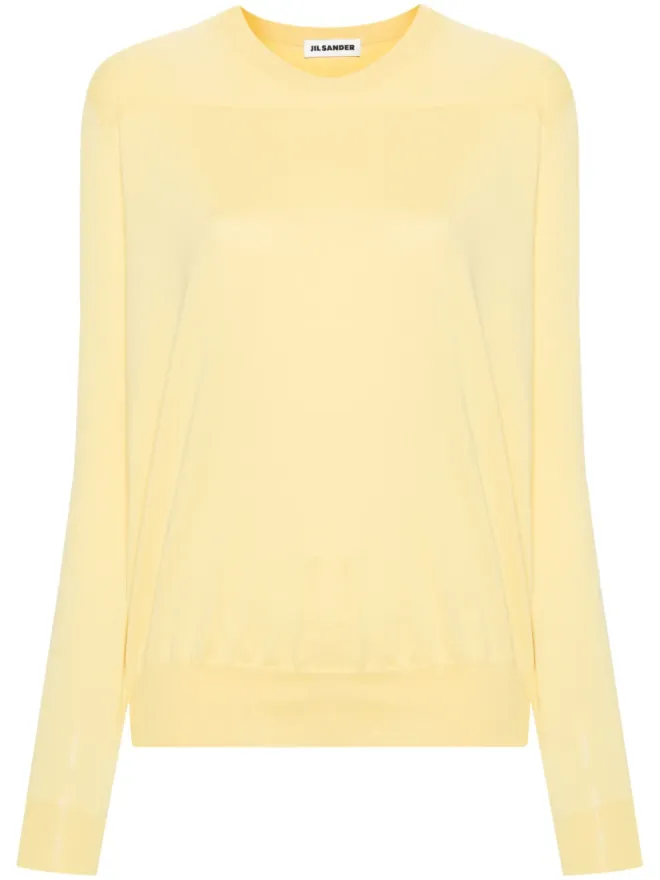 Jil Sander Jil Sander パネルド コットン ジャンパー - イエローの商品画像