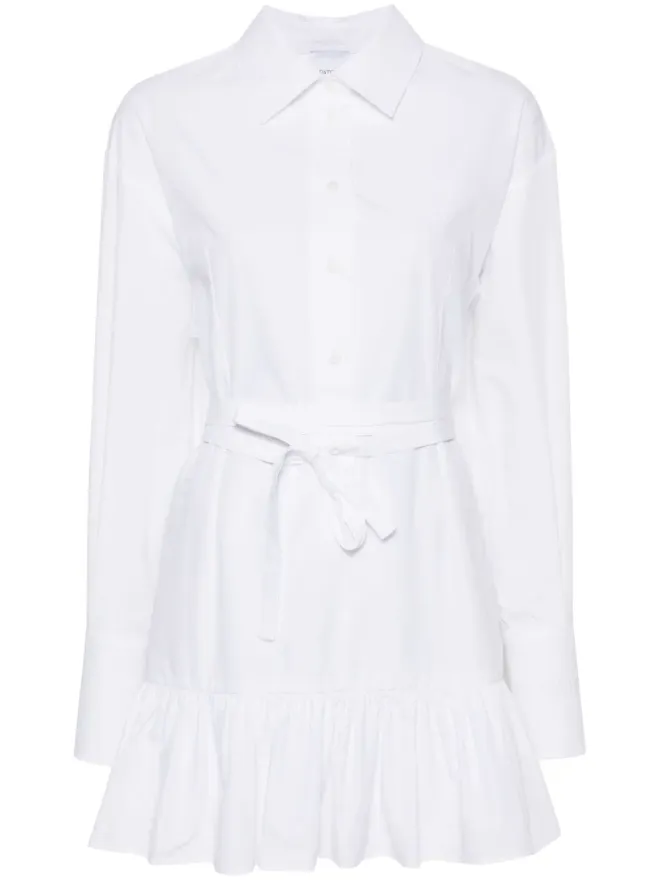 Patou Patou フリルミニシャツワンピースの商品画像