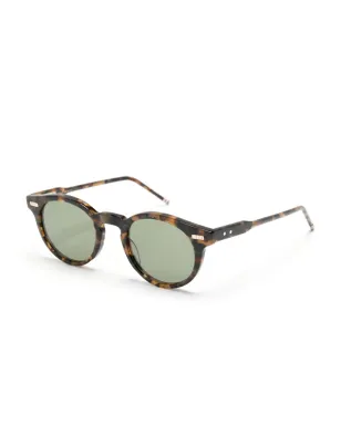 Thom Browne Eyewear べっ甲柄ラウンドフレーム サングラス - サムネイル2
