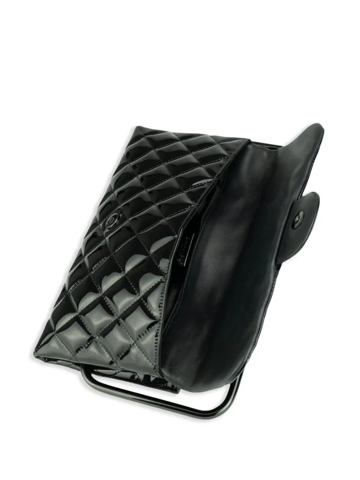 ビンテージ CHANEL クラシックフラップ クラッチバッグ - 画像5