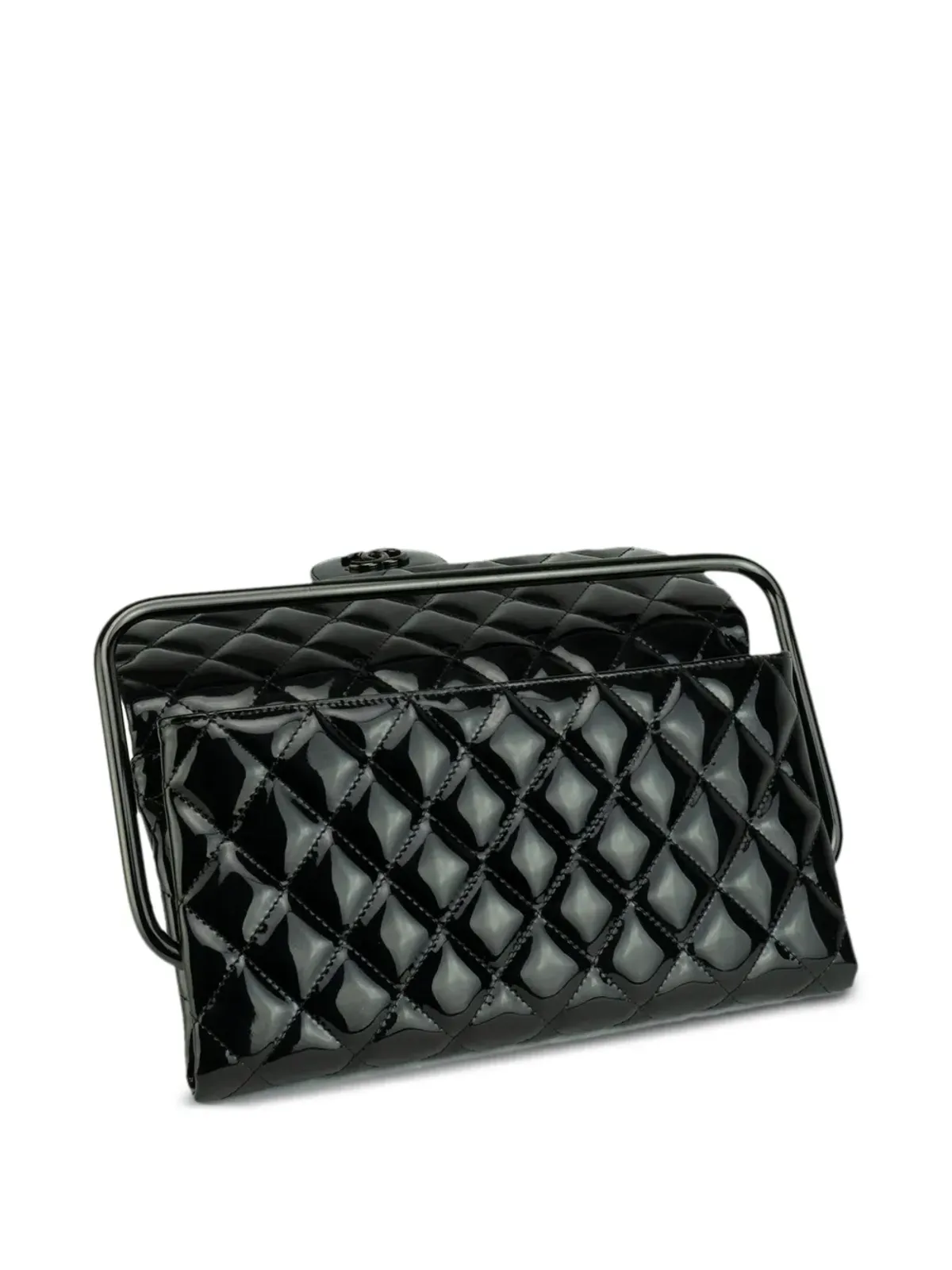 ビンテージ CHANEL クラシックフラップ クラッチバッグ - 画像3