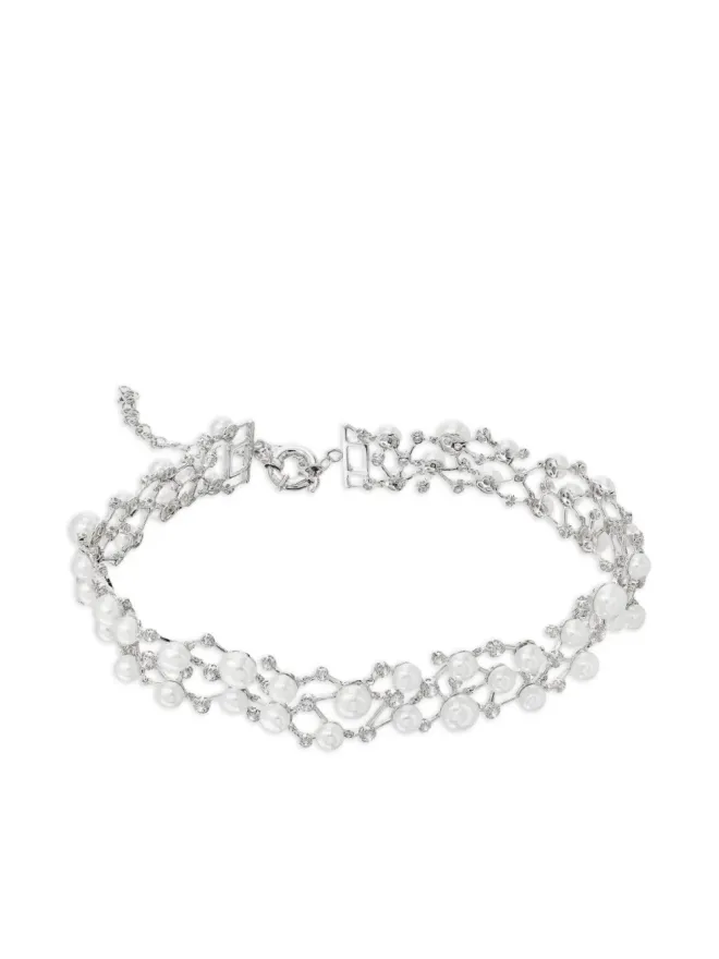 Anabela Chan Anabela Chan 18Kホワイトゴールド パティエ・コンステレーション ダイヤモンド＆パール ネックレスの商品画像