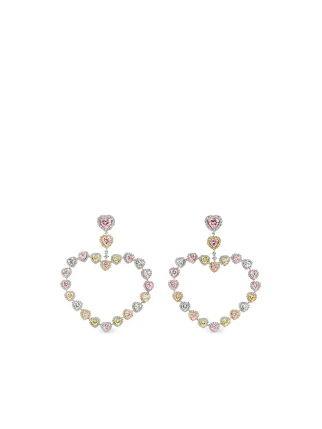 Anabela Chan Anabela Chan ラブハート ダイヤモンド イヤリングの商品画像