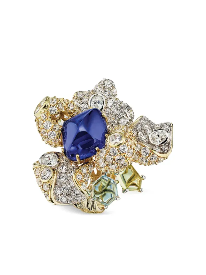Anabela Chan Anabela Chan サファイア ブロッサム ジェムストーン リングの商品画像