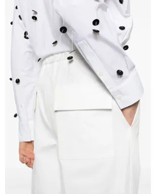 Jil Sander テーパードコットンパンツ - サムネイル5