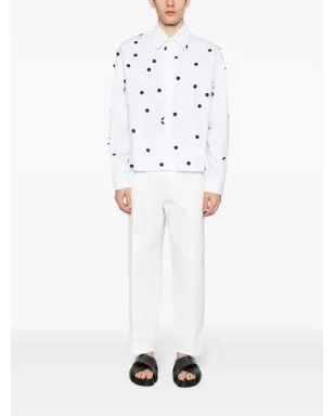 Jil Sander テーパードコットンパンツ - サムネイル2
