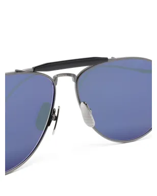 Thom Browne Eyewear パイロットフレームミラーサングラス - サムネイル3