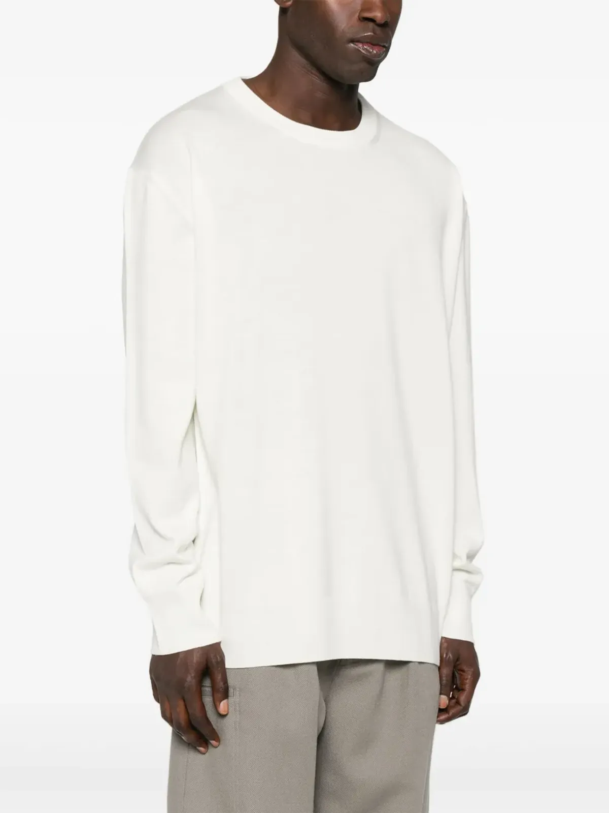Jil Sander ファインリブウール セーター - 画像3