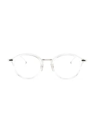 Thom Browne Eyewear 透明な丸型フレーム眼鏡 - サムネイル1