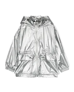 Marc Jacobs Kids ロゴプリント フード付きジャケット - サムネイル1