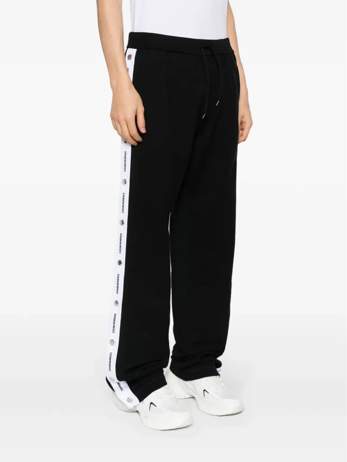 DSQUARED2 Burbs ロゴテープ トラックパンツ - 画像3