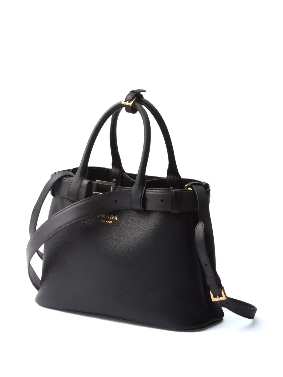 Prada 小さなバックル付きトートバッグ - 画像5