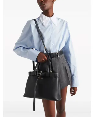 Prada 小さなバックル付きトートバッグ - サムネイル3