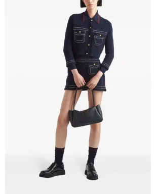 Prada ダーリン ショルダーバッグ ミディアム ブラック - サムネイル2