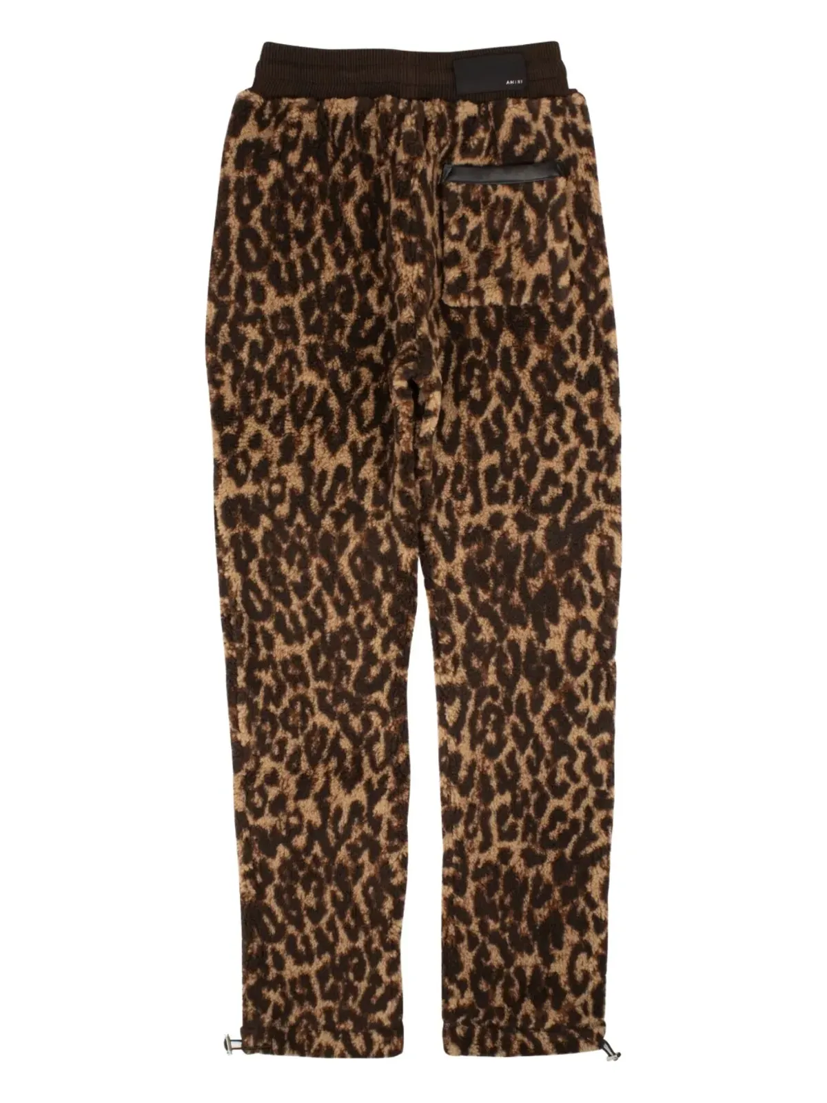 AMIRI レオパード柄パンツ ブラウン - 画像2