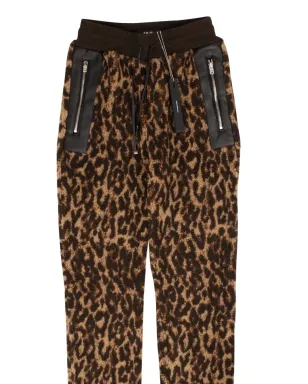 AMIRI レオパード柄パンツ ブラウン - サムネイル3