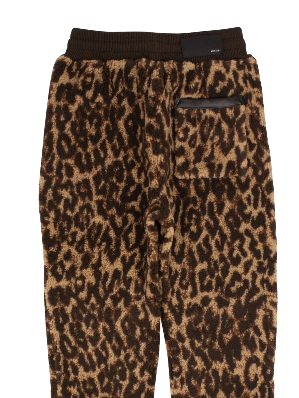 AMIRI レオパード柄パンツ ブラウン - 画像4