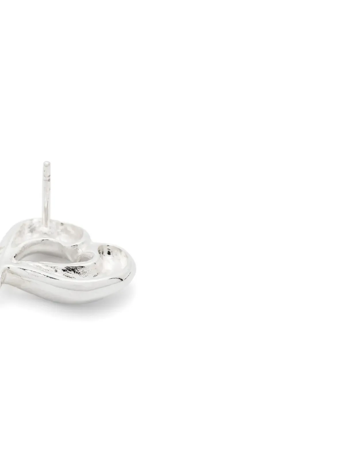 Annelise Michelson Amor XS heart-motif earrings - Silver - 画像2