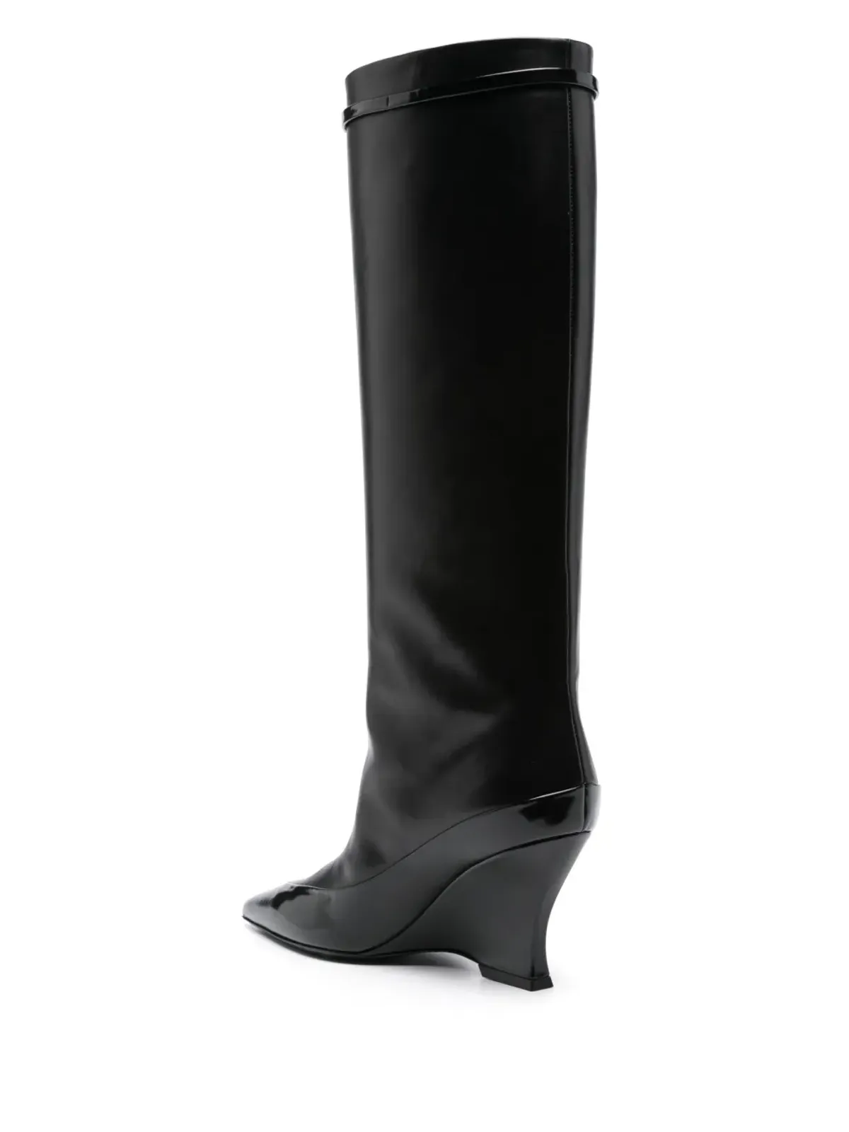 Givenchy Raven 80mm レザー ブーツ - ブラック - 画像3