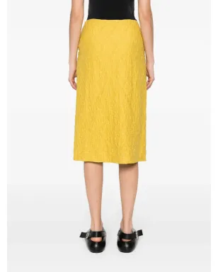 Jil Sander クローケ ミディスカート - グリーン - サムネイル4