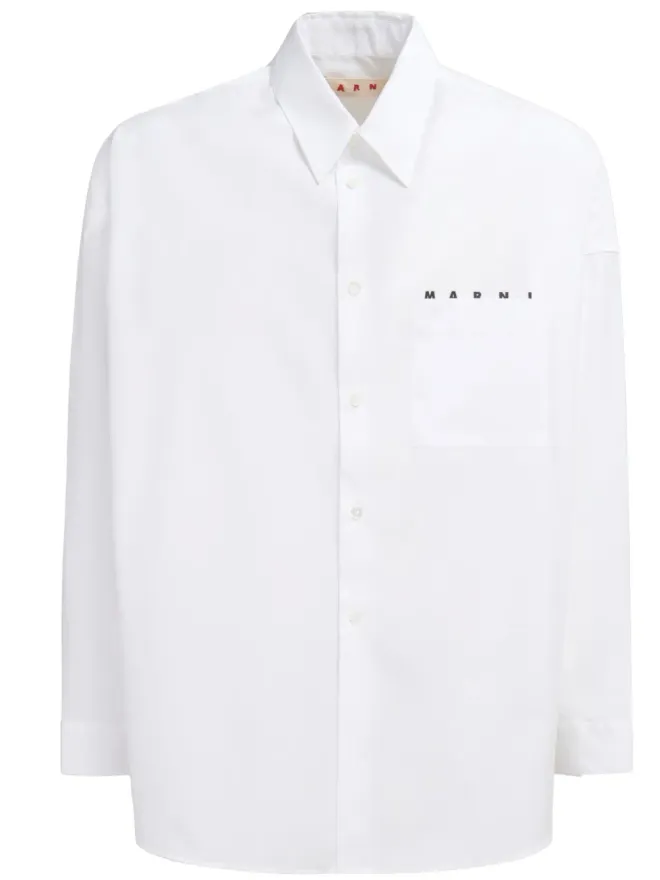 Marni Marni ロゴプリント シャツの商品画像