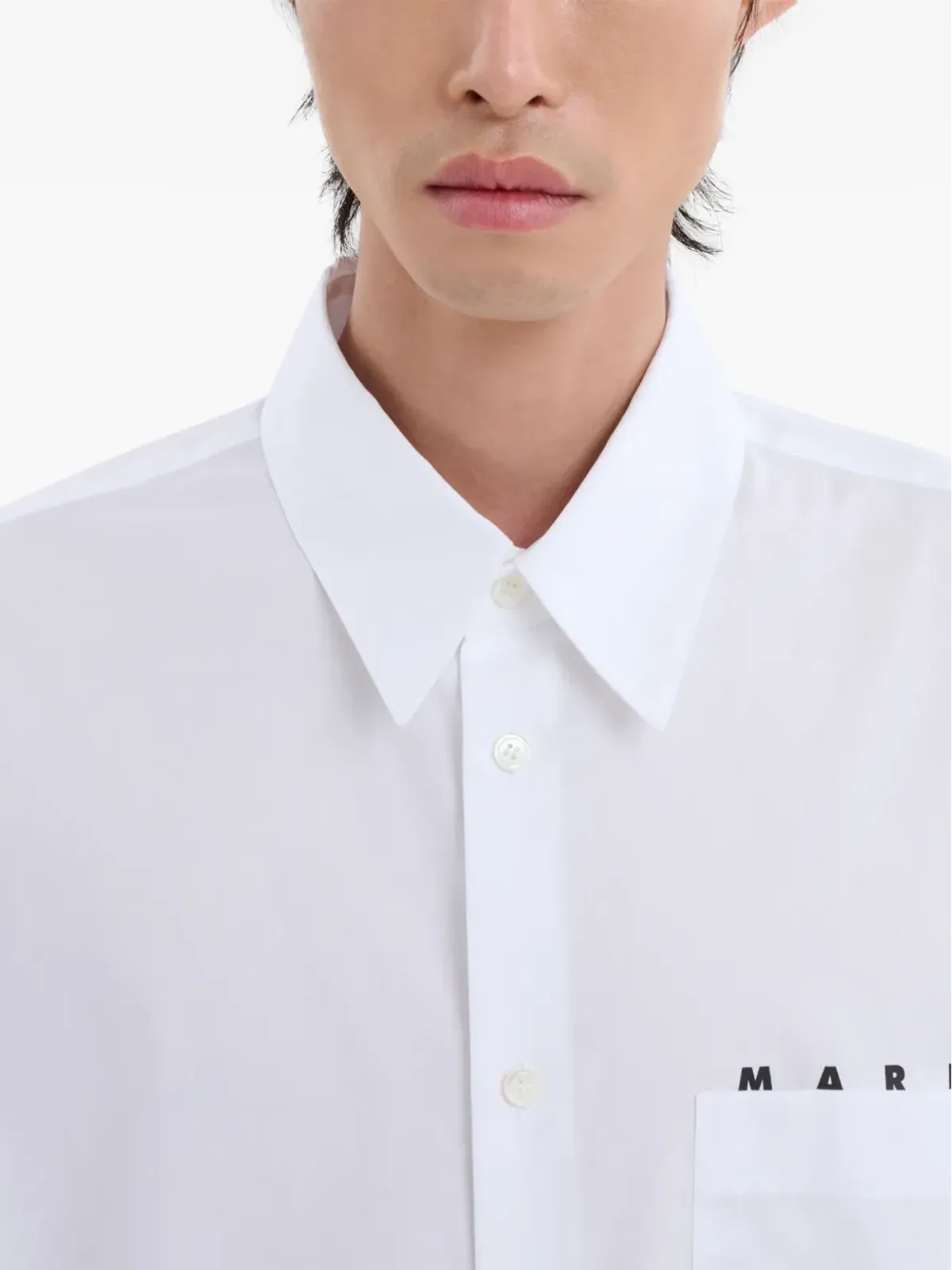 Marni ロゴプリント シャツ - 画像5