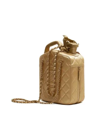 CHANEL ビンテージ 2015 Paris Dubai ハンドバッグ ゴールド - サムネイル3