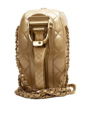 CHANEL ビンテージ 2015 Paris Dubai ハンドバッグ ゴールド - サムネイル4