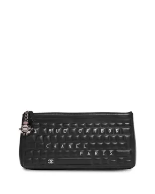 CHANEL ビンテージ 2017年 アイコニック ノベルティ キーボードクラッチバッグ - ブラック - サムネイル1