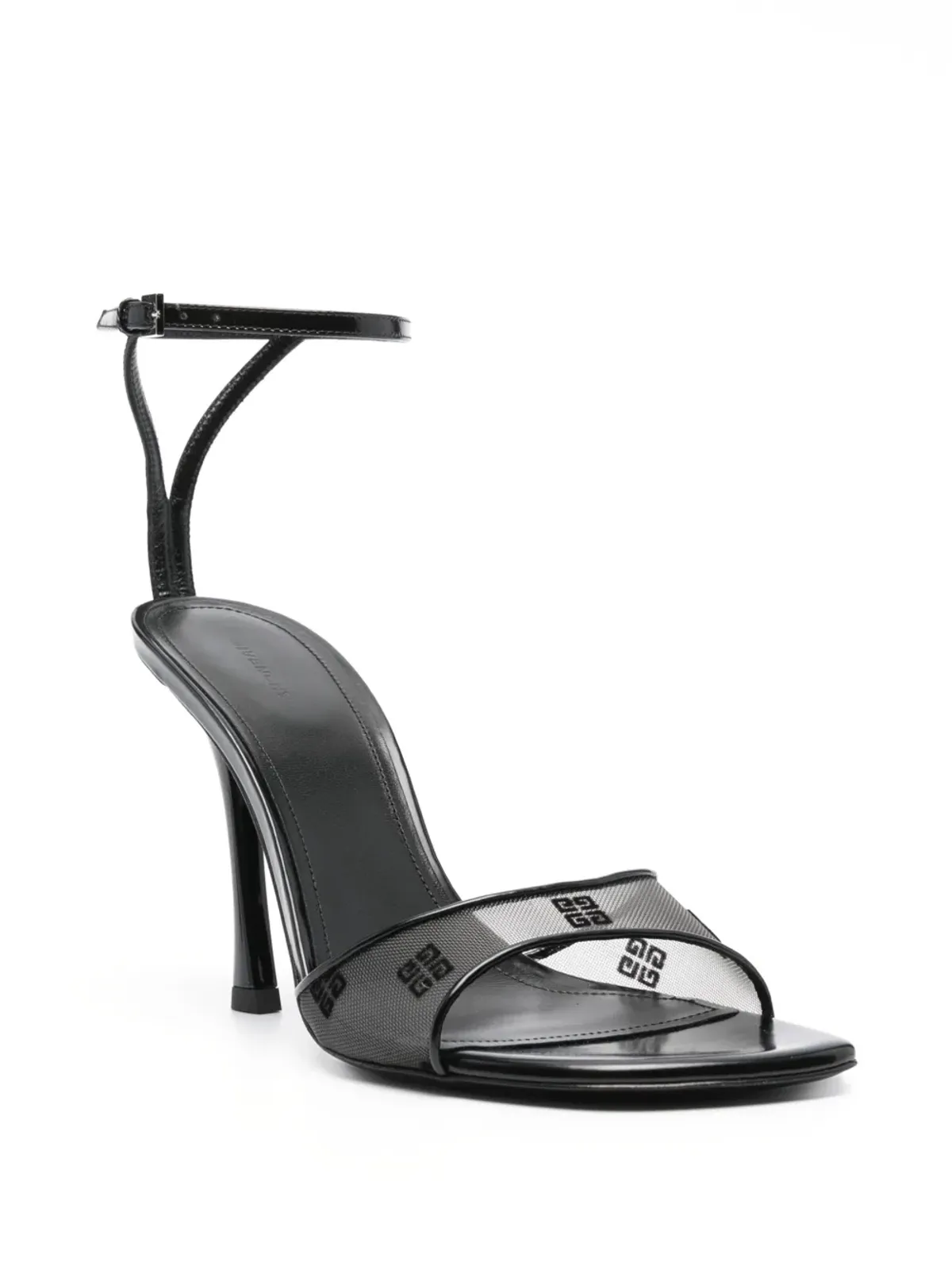 Givenchy ステッチ 95mm サンダル - ブラック - 画像2